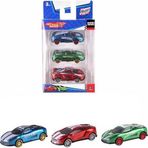 Toysan Speed Car 3'Lü Metal Die-Cast Araba Hot Wheels Benzeri Oyuncak Model Araba Seti