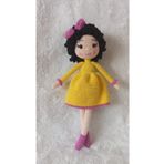 Toyscity Nazenin Bebek Amigurumi Organik Örgü Oyuncak