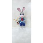 Toyscity Sevgili Tavşan Amigurumi Örgü Oyuncak