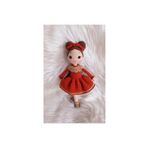 Toyscity Sonbahar Şirin Bebek Organik Örgü Oyuncak Amigurumi Organik Oyuncak