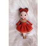 Toyscity Sonbahar Şirin Bebek Organik Örgü Oyuncak