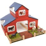 Toysilla Ahşap Çiftlik Oyuncağı T3032 - mdf - Kırmızı