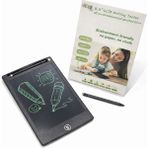 Toyska Eğitici LCD Yaz-Sil Tablet - Kalemli Dijital Çizim Tableti Yazı - Siyah - 22 - 14 CM