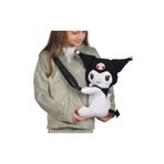 toysme Kuromi Peluş Çanta – Yumuşak Fermuarlı Omuz Çantası