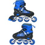 Toysnet Ayarlanabilir Işıklı Çocuk Paten 4 Teker, Frenli, Mavi/kırmızı/pembe 30-33 - 34 37 - 38 41 - 38 - 41