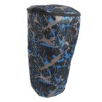 Toyvian 1 Adet davul saklama çantası kamuflaj mavi çanta el davul saklama kutusu davul çantası davul omuz çantaları djembe taşıma çantası enstrüman aksesuarı pvc Blue