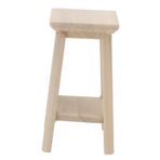 Toyvian 1 Bilgisayar Bonsai Taburesi Ahşap Oyuncaklar Diy Mobilya Modeli Tabureleri Mini Bahçe Taburesi Tedarik Dekorasyon Minyatür Sandalye Minyatür Mobilya Tahta Sandalye Ev Çocuk