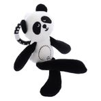 Toyvian 1 Bilgisayar Çıngırak Oyuncak Kırıntı Peluş Kabarık Doldurulmuş Hayvanlar Yenidoğan Oyuncaklar Ponponlar De Porristas Çocuk Işi Oyun Seti Eğitici Oyuncak Beyaz Bebek Azı Dişi Kolye