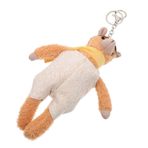 Toyvian 1 Bilgisayar Kuzu Süsü Kabarık Anahtarlık Doldurulmuş Koyun Anahtarlık Çekicilik Lama Parti Çantası Hediye Dolgu Maddeleri Çocuk Çantalar Çanta Kolye Süper Yumuşak Kısa Peluş