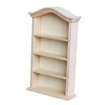 Toyvian 1 Bilgisayar Oyuncak Bebek Evi Kitaplık Ahşap Minyatür Mobilya Mutfak Mobilyası Oyuncak Ev Dekoru Minyatür Kitap Rafı Oyuncak Ev Mobilya Süsü Kendin Yap Mobilya Süs Eşyaları Mini