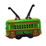 Toyvian 1 Bilgisayar Teneke Tramvay Oyuncak Çocuk Oyuncakları Çocuklar Demir El Sanatları Oyuncak Saat Oyuncak Pratik Çocuklar Kurmalı Oyuncak Çocuk Oyuncağı Mini Demir Tankı