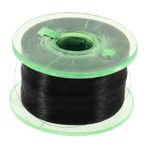 Toyvian 1 Rulo Sihirli Görünmez Iplik Sihirbaz Kiti Hile Öğesi Olta Boncukları Temizle Yüzen Illüzyon Sahne Asmak Için Balık Teli Yüzen Halka Hilesi Ipliği Plastik Black