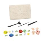 Toyvian 1 Takım arkeolojik fosil oyuncaklar çocuklar oyuncak çocuk oyuncak arkeolojik oyuncak uygulamalı oyuncaklar fen öğretimi oyuncak taklit mineral taş karın kası
