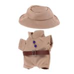 Toyvian 1 Takım Bebek kıyafetleri çocuk oyuncakları peluş oyuncak pelus oyuncak Bebek Bebek Aksesuarları güzel bebek kostüm bebek kostüm aksesuarları narin bebek giysileri polyester Khaki