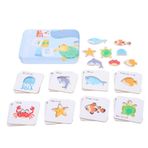 Toyvian 1 Takım Bilişsel Eşleştirme Bulmacası Mektuplar Flash Kartlar Eşleştirme Bulmacaları Erken Öğrenme Kartları Tanıma Oyuncakları Matematik Flaş Kartları Sayı Odun Gıda Çocuk