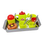 Toyvian 1 Takım Çocuk Çay Seti Oyuncak Çaydanlık Oyuncak Mutfak Oyuncak Çay 3-5 Küçük Çocuklar Için Rol Yapma Oyunu Prenses Çay Saati Oyuncak Çay Partisi Kız Yürümeye Başlayan Çocuk Plaka