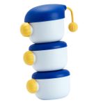 Toyvian 1 Takım formül saklama kabı Vapur konteyner içmek kapak içecek makine çerezlik atistirmalik kafes kutusu şeker bebek maması dağıtıcısı formül kabı formül saklama dağıtıcısı pp Blue