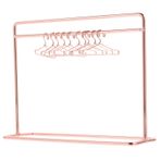 Toyvian 1 Takım Mini Askı Minyatür Kıyafet Vitrini Rafı Dolap Askıları Mini Palto Askılık Portmanto Çocuk Kıyafet Rafı Çocuk Oyuncakları Takı Askı Çocuk Askıları Elbise Kurutma Raf