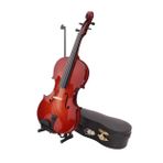 Toyvian 1 Takım Mini Keman Küçük Müzik Ahşap Keman Heykelcik Minyatür Keman Heykelcik Keman Modeli Oyuncaklar Keman Enstrüman Modeli Mikro Volin Oyuncak Masa Üstü Plastik Çello Çocuk Sayı