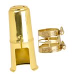 Toyvian 1 Takım Saksafon Ağızlığı Saksafon Değiştirme Alto Saksafon Için Boyun Askısı Saksafon Bağı Saksafon Yedek Kap Alto Saksafon Aksesuarları Saksafon Yedek Parçaları Pirinç Golden