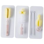 Toyvian 1 Takım Şişe Temizleme Fırçası Biberon Temizleme Fırçası Biberon Sünger Fırçası Mutfak Temizliği Bardak Biberon Yıkayıcı Su Şişesi Bardağı Bebek Yerkürenin Tonları Pu Köpük