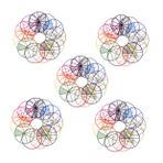 Toyvian 10 Takım Çarşaf Kesir Öğretimi Matematik Flaş Kartları Çocuklar Için Matematik Oyunları Eğitici Oyuncaklar Çocuklar Araçları Kesir Karoları Plastik Okul Malzemeleri Sayı Ilkokul