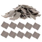 Toyvian 120 Mini Tuğla Fayans Mini Kırmızı Çatı Kiremitleri Minyatür Tuğla Oyuncak Kiremit Modeli Oyuncak Dekoratif Karo Modeli Küçük Tuğla Çocuk Küçük Fayans Seramik Karo Toprak