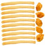 Toyvian 15 Adet Patates kızartması modeli erkek çocuk oyuncakları pazar teşhir pervanesi modeller maket çocuklar için yiyecek oyuncakları sahte gıda gerçekçi tavuk patlamış mısır Pizza pvc