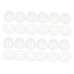 Toyvian 15 Küfe Jüpon Çanta Bebek Etek Pannier Mini Elbise Panniers Pannier Gelinlik Pannier Kostüm Bebek Elbise Pannier Diy Bebek Pannier Plastik Iç Çamaşırı Rafı Beyaz Giyim