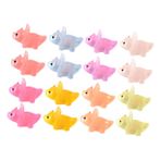 Toyvian 16 Adet Mikro manzara dinozoru minik figürü peri bahçesi dinozoru modeller hayvan reçine minyatür karanlıkta parlayan mini aydınlık heykel ıvır zıvır Karikatür