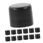 Toyvian 16pcs 0.5-0.7m Tablolar Için Foosball Kapakları 8mm Demir Güvenlik Uç Kapakları Futbol Aksesuarları Için Futbol Masası Bakımı