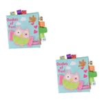 Toyvian 2 Adet Bez Bebek Kitapları Bebek Için Kitaplar Bebek Bezi Kitap Bebekler Için Kitaplar Nakış Kitapları Baykuş Oyuncak Bir Sürü Eğlenceli Kitap 3 Boyutlu Hayvan Ayarlamak