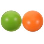 Toyvian 2 Adet Çocuk Seti Oyun Seti Açık Hava Çim ve Parti Oyunu Ebeveyn-Çocuk Etkileşimli Oyuncak 2 Oyuncu İçin 7 cm Ahşap Top