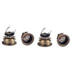 Toyvian 2 Adet Gitar Jak Soket Konnektörü 1/4'' Çıkış Jak Plakası Soketi Akustik Gitarlar Için