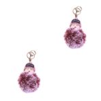 Toyvian 2 Adet Peluş Anahtarlık Bebek Bebek Tasarımı Tüylü Boyun Askısı Anahtarlık Erkekler Kadınlar Için Peluş Koyu Kırmızı
