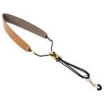 Toyvian 2 Adet saksafon askısı saksafon kaynağı klarnet saksafon boyun askısı müzik gitar askısı saksafon koşum kayışı saksafon aksesuarı ayarlanabilir omuz askısı büzme ipi Kordon deri