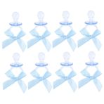 Toyvian 20 Adet Emzik Çekiciliği Küçük Hediye Yayları Baby Shower Emziği Dekoru Mini Emzik Mini Akrilik Emzik Prematüre Emzik Küçükler Için Yetişkin Emzikleri Kız Plastik Bebek Aksesuarlar