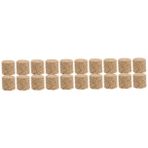 Toyvian 20 Adet Mini Samanlık Saman Balyası Modeli Dekoratif Saman Balyası Küçük Dekoratif Saman Bahçe Sahne Dekoru Saman Blokları Sonbahar Dekoru Saman Balyaları Saman Süsü Ev Ödül Odun