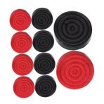 Toyvian 24 Adet Adet dama satranç taşları kutu oyunları board games Tahta oyunları ahşap dama masa oyunu için satranç tavla oyunu aksesuarı satranç tahtası aksesuarları çam ağacı