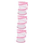 Toyvian 3 Parça böcek kafesi tırtıllar için kelebek kafesi böcek yetiştirme kabı dışarı çıkan oyuncaklar kelebekler Çocuk oyuncakları kelebek habitatı kelebek çadır dış mekan bez pembe
