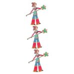 Toyvian 3 Parça Kukla Yapımı Kiti Gilrs El Kuklaları Vantrilog Mankenleri Ahşap Kız Figürleri Çin El Kuklaları Gölge Oyuncak Bilgi Yarışması Oyuncakları Yetişkin Malzeme Çocuk Odun