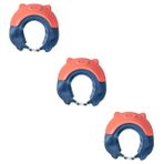 Toyvian 3 Parça Şampuan Kapağı Bebek Saç Kalkanı Şapkasını Yıkamak Saç Yıkama Şapkası Saç Yıkama Başlığı Banyo Gözleri Kulakları Kapağı Silikon Şampuan Çocuk Duş Başlığı Pp Anti-geri Akış