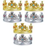 Toyvian 3 Set Prens Taç Çocuk Doğum Günü Şapkaları Çocuk Veliaht Prens Taçları Erkek Kız Parti Taçları Aksesuarları 2 Adet * 3