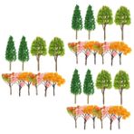 Toyvian 30 Mini Ağaç Seti Plastik Ağaçlar Çam Ağacı Bahçe Peri Ağacı Modeli Sahne Masa Sahte Ağaç Karışık Model Ağaçlar El Sanatları Için Minyatür Ağaçlar Yapay Diyorama
