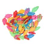 Toyvian 30 Plastik Tekne El Sanatları Ofis Tekne Dekoru Oda Süsü Tekne Süsü Yüzen Göl Teknesi Plastik Tekne Oyuncakları Tekne Modeli Oyuncak Minyatür Sahil Teknesi Çocuk Ev Pvc Bot