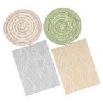 Toyvian 4 Adet Küçük Kilim Mini Türk Halısı Oyuncak Halı Minyatür Halılar Minyatür Dekorasyon Banyo Döşeme Türkiye Kilim Zanaat Için Mini Halı Türklük Çiçek Baskı Çocuk Meydan Bez Ev