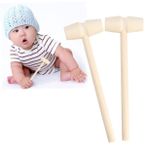 Toyvian 5 Tahta Tokmak Çekiç Minyatür Tahta Tokmak Çekiçle Vurma Oyunu Tahta Çekiç Ve Mandal Ağaç Işleme Tokmağı Tahta Çekiç Tokmak Tahta Çekiç Oyuncak Çocuk Oyuncak Odası Ahşap