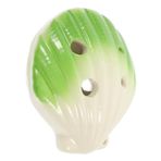 Toyvian 6 ocarina acemi üflemeli çalgı çizgi film deniz kabuğu kolye kabuk gerdanlık seramik Yüzey başlangıç ​​nefesli çalgı yeni başlayanlar enstrüman müzik enstrümanı Green