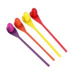 Toyvian 8 tahta kaşık atmak yumurta oyuncaklar yumurta yarışı kaşık yumurta Çocuk oyuncakları Parti Malzemeleri açık çim oyunları dış mekan oyuncak seti Oyun seti topu fırlat alet