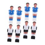 Toyvian 8pcs Masa Futbol Figürinleri Masa Futbol Oyunu Masası Futbolcu Modeli Yedek Foosball Masa Oyuncusu Bebek Aksesuarları